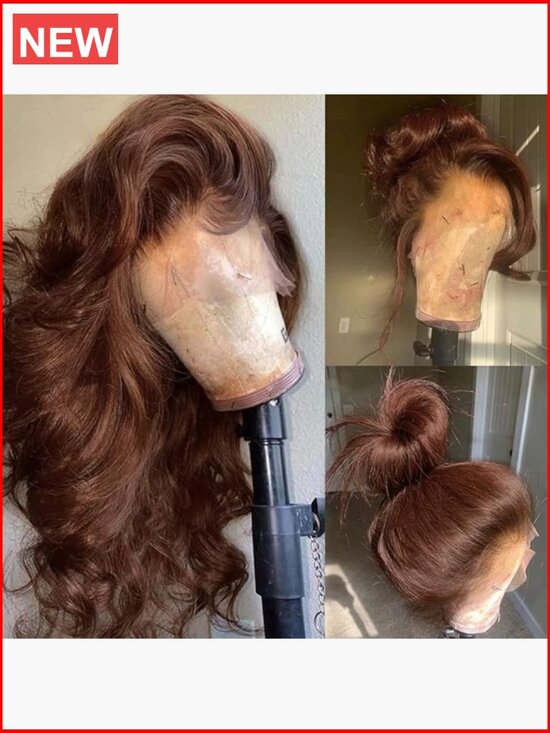 200% Density Body Wave Lace Front Wig 13x4 HD Transparent Lace Human Hair